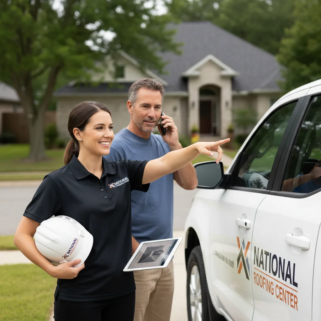 National Roofing Center customer support in Ona